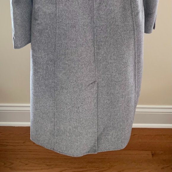 The Reset "R-Label" Double Faced Tie Coat in Grey - XS - Picture 12 of 13